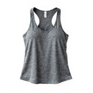 Over the Limit Marled Gray Grey Tank Tank NWOT M